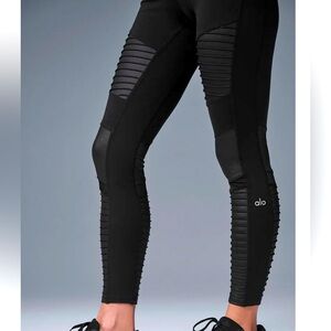 7/8 High Waist Moto Leggings